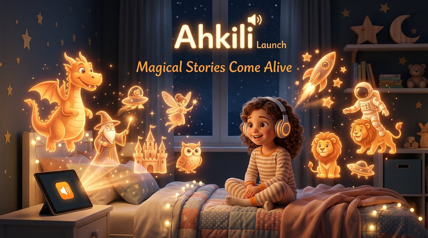 Official Launch of Ahkili: How Personalized Audio Stories Are Transforming Bedtime for Kids