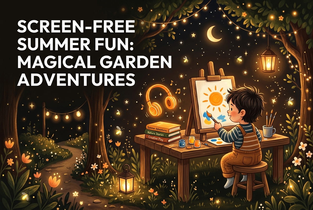 Summer Screen Time: 7 Creative Screen-Free Alternatives to Keep Your Kids Engaged